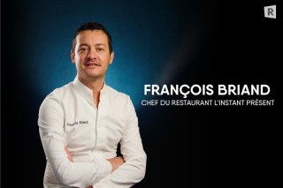 François Briand, du restaurant l'Instant Présent à Saint-Pierre-de-Clages